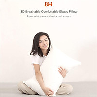 Original 8H 3D Breathable Comfortable Elastic Pillow Super Soft Cotton Antibacterial Neck Support Pillow