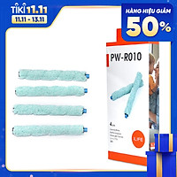 Combo 4 Cây cuộn lau nhà ilife shinebot W400 - Hàng Chính Hãng