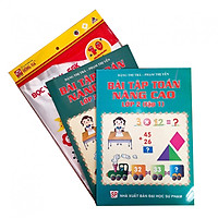 Combo Bài tập Toán nâng cao lớp 2 + tập bọc sách vở