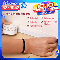 Ron Dán Che Khe Cửa ,Chân Cửa Chống Gió Lùa, Chống Bụi Và Chống Côn Trùng - Hàng Chính Hãng Cuộn 2m