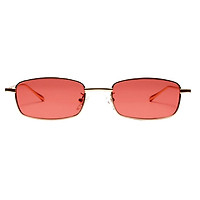 Unisex Fashion Colorful Metal rectangle Sunglasses Eyewear