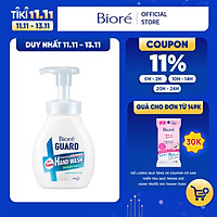 Bioré Bọt Rửa Tay Kháng Khuẩn Guard – Hương Khuynh Diệp (Chai) 250ml