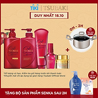Bộ 5 sản phẩm chăm sóc Tsubaki giúp dưỡng tóc bóng mượt hoàn hảo và ngát hương không cần chờ