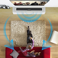 Portable TV Soundbar Bluetooth Speaker System Subwoofer Loudspeaker AUX New
