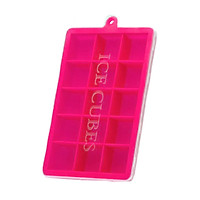 Silicone Ice Cube Trays with Lids Square Ice Cube Molds 15 Ice Cubes Maker Mold for Ice Cream Party Cocktail Whiskey