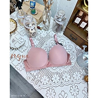 BN130 Áo trơn đệm mỏng lưng lụa cup ~C