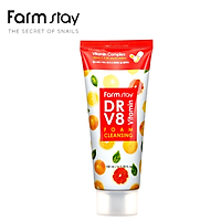 Sữa Rửa Mặt Farmstay DR-V8 Vita Foam Cleansing (Tuýp/100ml)