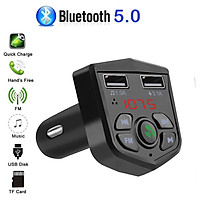 Tẩu Nghe Nhạc MP3 Blutooth Cho Ô Tô Kèm Cổng Sạc Nhanh 3.1A điện Thoại Trên Xe Ô tô