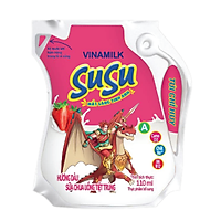 Sữa chua uống Vinamilk Susu dâu túi 110ml - 00582