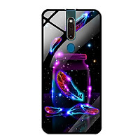 Ốp Lưng Kính Cường Lực cho Oppo F11 Pro - 0433 LONGVU03 - Hàng Chính Hãng