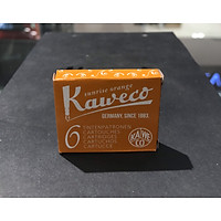 Kaweco vỉ mực 6 ống Orange 