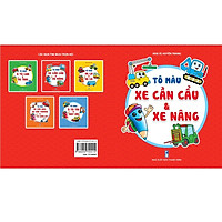 Tô màu Xe cần cẩu và xe nâng