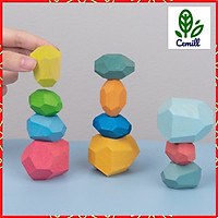 Bộ Đồ Chơi Đá Gỗ Cân Bằng Chính Hãng Cemill - Gỗ Thăng Bằng Rèn Luyện Tay Mắt Tập Trung Cho Bé