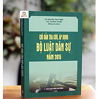 Chỉ Dẫn Tra Cứu, Áp Dụng Bộ Luật Dân Sự Năm 2015