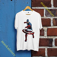 Áo Thun Captain America - Áo Thun Marvel cực chất - cực rẻ - CTA-002