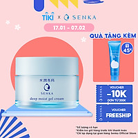 Mặt Nạ Ngủ Cấp Ẩm Chuyên Sâu Dạng Gel Senka Deep Moist Gel Cream 50g