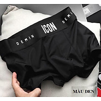 Quần Sịp Nam ICON DEMIN, Quần Sịp Đùi, Quần Lót Nam Thun Lạnh Sexy - Quần Lót Nam Boxer Chất Liệu 100% vải Thấm Hút Mồ Hôi tốt co dãn 4 chiều êm và thoải mái Quẩn Lót Nam Thời Trang Cao Cấp - Minhstore