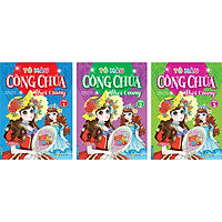 Combo 3 Tập: Tô Màu Công Chúa Thời Trang