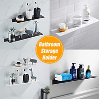 Two Colors and Four Sizes of 30/40/50/60cm Tidy Rack Wall-mounted Bathroom Storage Rack, Save Home Space Easy to Use
