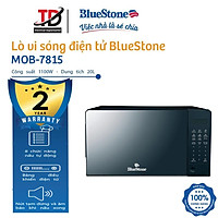 Lò vi sóng điện tử BlueStone MOB-7815 Dung tích 20L - Công suất 1100W - 8 chế độ nấu - bảo hành 24 tháng - Hàng chính hãng