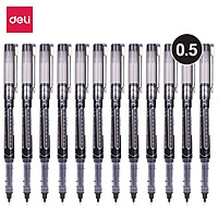 Bút ký Deli - 0.5mm - bút gel - nắp đậy - mực Xanh/Đen - EQ20220 / EQ20230