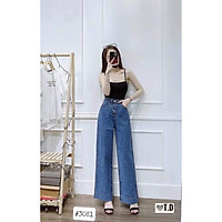 Quần Jean Nữ Ống Suông Lưng Cao Couple Tina
