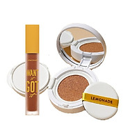 Combo Phấn nước đơn Lemonade Matte Addict Cushion 15g và Son kem lì Want It Got It 5g