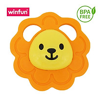 Gặm nướu mềm hình sư tử BPA Free an toàn cho bé - Winfun 0164 - Đồ chơi cho bé sơ sinh tới 1 tuổi tập cầm, gặm, cắn - tặng đồ chơi tắm màu ngẫu nhiên