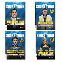 Combo 4 Cuốn Shark Tank(Bí Quyết Kinh Doanh + Rèn Luyện Ý Chí Chiến Thắng + Thành Công Tr