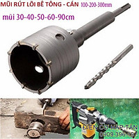 Mũi khoan rút lõi bê tông -30-40-50- 60-90MM