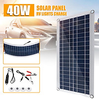 12/18V Solar Panel Kit 15/30W Car Yacht Boat Home Camping Outdoor Battery Charge