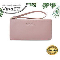 ví Forever Young mẫu dài xinh đựng vừa điện thoại 6,2inch, thẻ ngân hàng, tiền mặt, giấy tờ dễ dàng di chuyển - VI00330