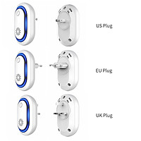 Ultrasonic Pest Repeller Indoor Plug Electronic Vermin Repeller Insect Bug Mosquito Fly Spider Repeller Non-Toxic