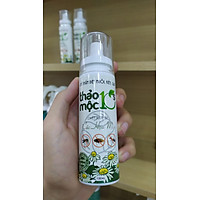 Diệt côn trùng gián, kiến, kiến ba khoang, muỗi, ruồi, mối, mọt 100% Sinh học Thảo mộc 10s Chai xịt 100ml An toàn cho sức khỏe em bé và người già , đã được Bộ Y tế cho phép lưu hành