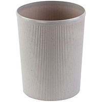 (COMIX) diameter 22cm easy to clean round clean barrels / baskets / trash cans gray office stationery L203