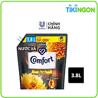 Nước Xả Làm Mềm Vải 3.8L Comfort Chăm Sóc Chuyên Sâu Giữ Màu & Bền Vải hương Sophia Đậm Đặc Một Lần Xả