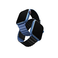 Dây đeo UNIQ Revix Reversible Magnetic Silicone Strap 2 Màu Dành Cho Apple Watch Series 7, 1, 2, 3, 4, 5, 6, SE Size 38/40/41mm_ Hàng Chính Hãng