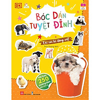 Sách Bóc Dán Tuyệt Đỉnh - Các Em Bé Động Vật - Dành Cho Trẻ Từ 3-9 Tuổi