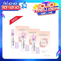 Bộ 3 Nước Hoa Nữ IMMORTEL Secret Garden Chai xịt Dung Tích 3ml Eau De Parfum -1334