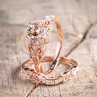 Engagement Ring Wedding Ring Design Rose Gold Jewelry Accessory Summer Fashion Lady