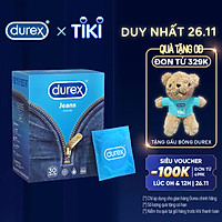 Bao cao su Durex Jeans Hộp 30 bao