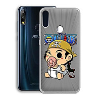 Ốp lưng dẻo cho điện thoại Zenfone Max Pro M2 - 01219 7853 DAOHAITAC07 - One Piece - Hàng Chính Hãng