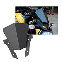 Black Aluminum Motorcycle Motorbike Windshield Deflector for YAMAHA MT07 FZ-07 2013-2017