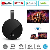 For Google Chromecast 2/3/2018 Android Netflix YouTube Cromecast Miracast WiFi HDMI Dongle Receiver Mirascreen G4 Media Streamer