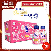 (LỐC 10 CHAI) 82X The Pink Collagen 100ml Hàm Lượng 1000mg Collagen, Nước Uống Đẹp Da Tràn Năng Lượng Đến Từ Nhật Bản