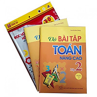 Combo Vở bài tập Toán nâng cao lớp 2 (quyển) + tập bọc sách vở