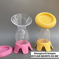 Combo 4 Bộ cốc phễu hứng sữa rảnh tay cho mẹ