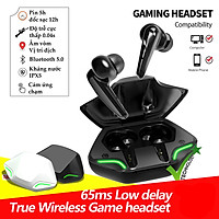 Tai Nghe Gaming bluetooth 5.0 Apro 366 , độ trễ cực thấp khi chơi game, Bass mạnh mẽ, tai nghe game thủ không dây