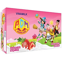 THÙNG SỮA DINH DƯỠNG VINAMILK ADM GOLD HƯƠNG DÂU - LỐC 4 HỘP X 110ML