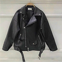 áo khoác da unisex cực ngầu